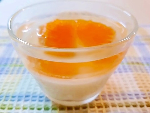 みかんヨーグルトムース